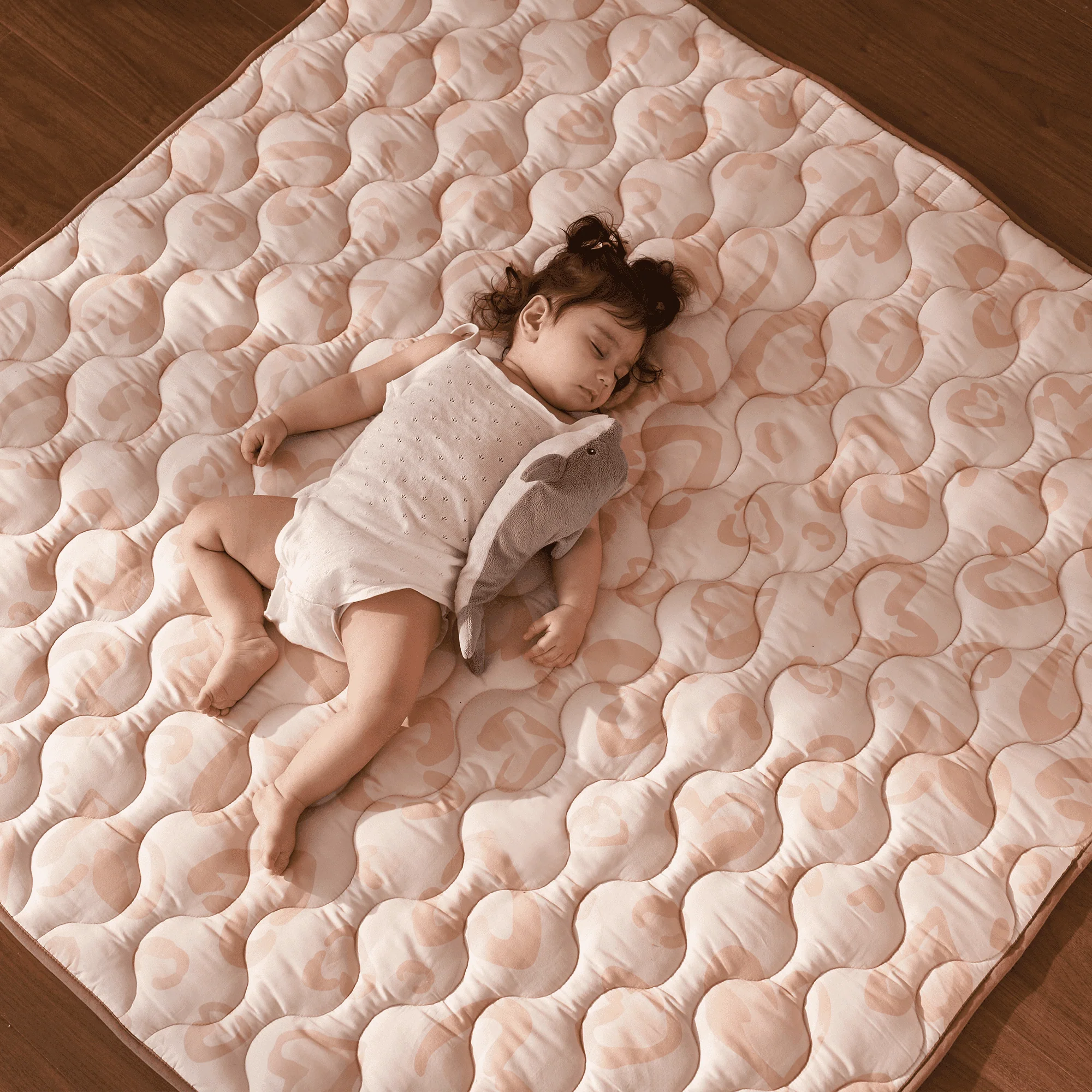 Baby Portable Playmat - Leopard Brown - Image 7