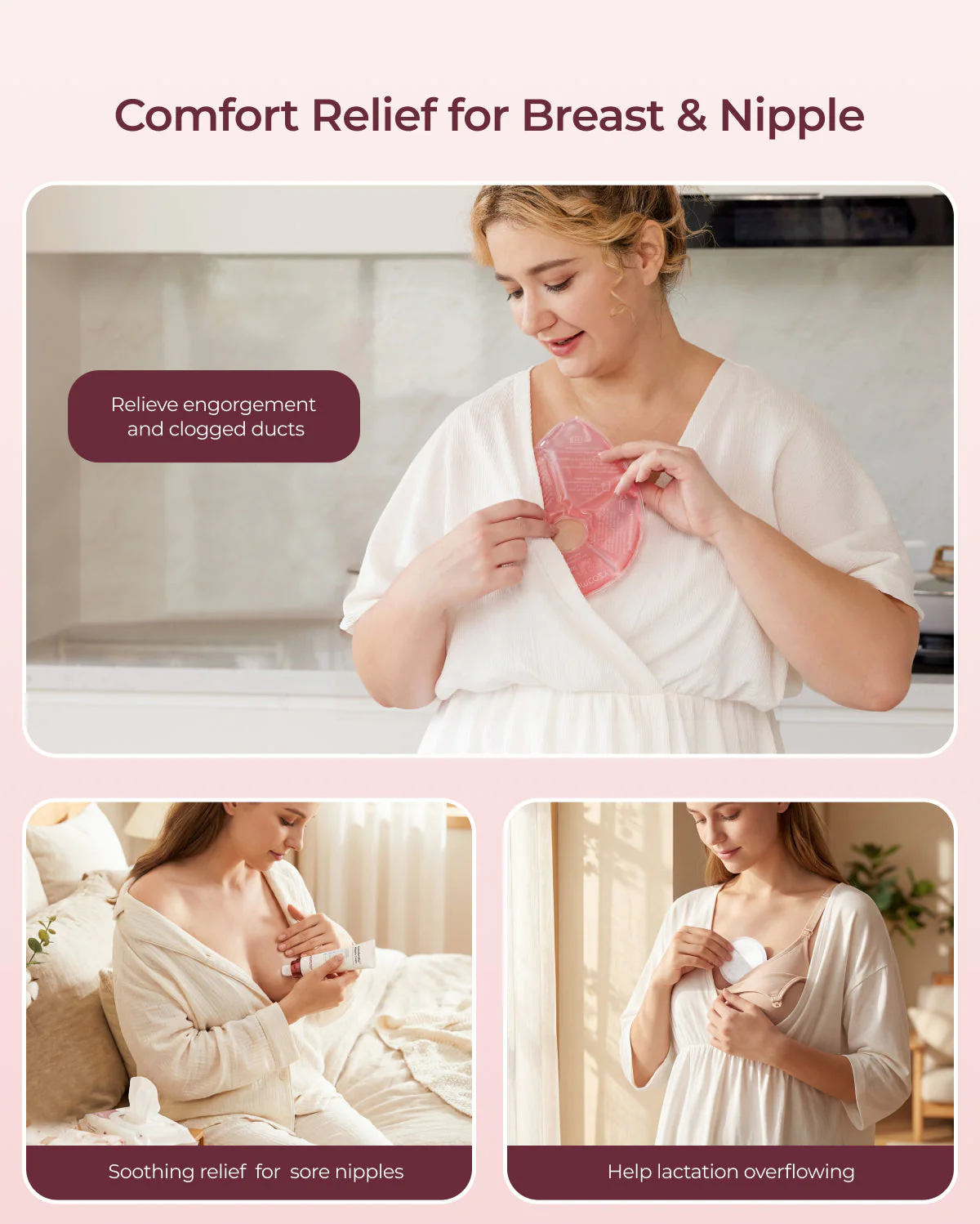 Momcozy Breastfeeding Essentials & Postpartum Kit (73 Pieces) - Image 3