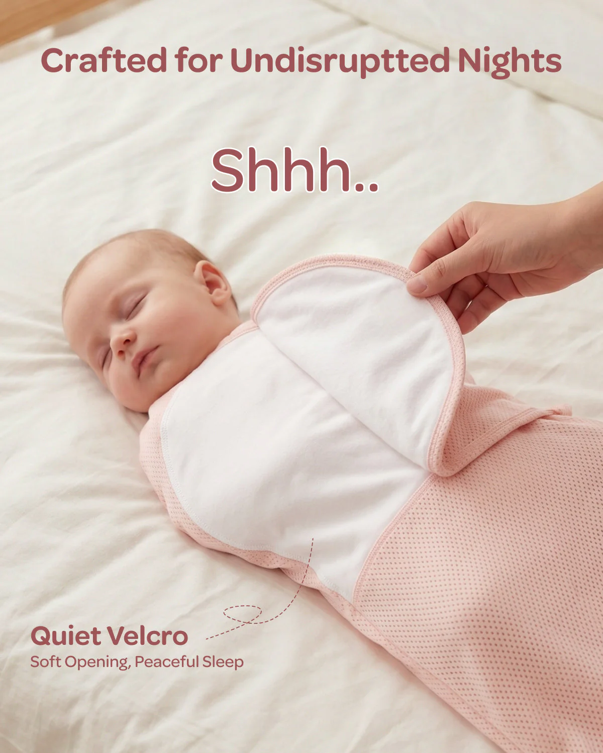 Momcozy Breathable Airflow Swaddle for 0-3M - Image 13