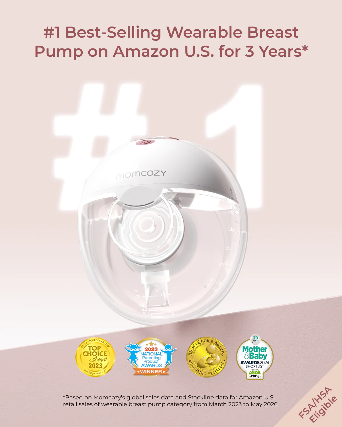 Feeding Bundle: M5 Smart Wearable Breast Pump and  120 Breastmilk Storage Bags and Nursing Bra YN21 - Image 7