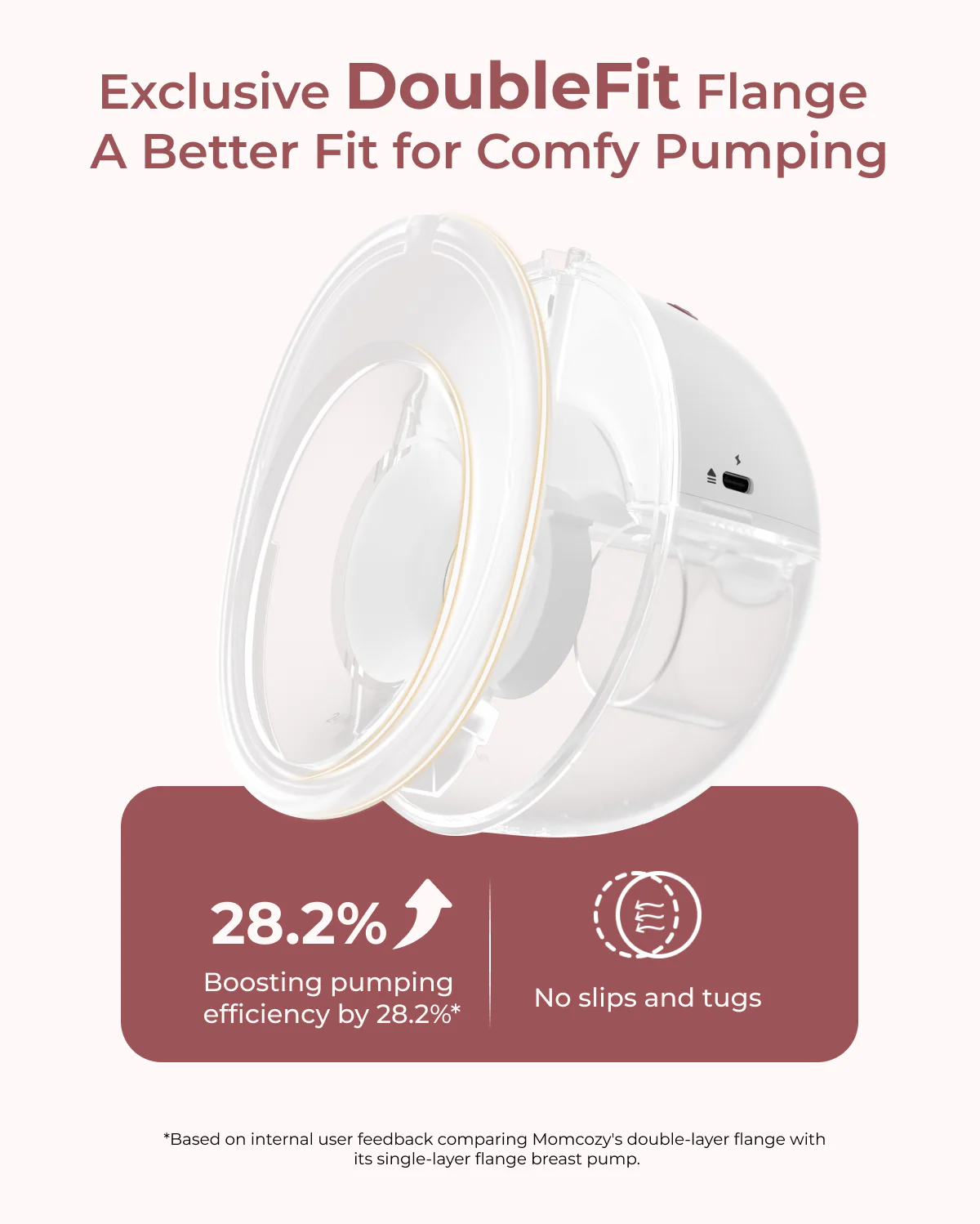 Feeding Bundle: M5 Smart Wearable Breast Pump and  120 Breastmilk Storage Bags and Nursing Bra YN21 - Image 9