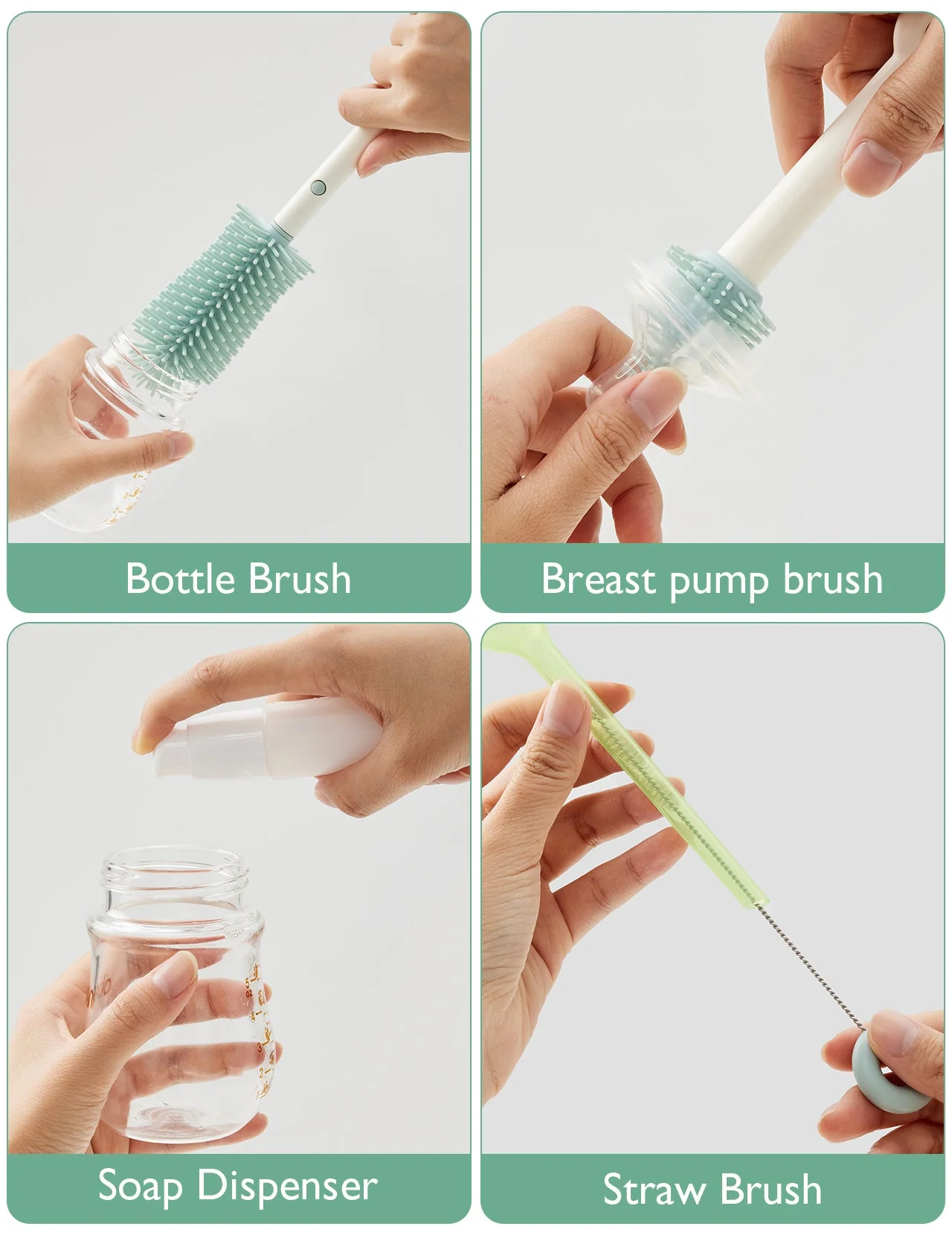 Feeding & Clean Bundle – Nutri Bottle Warmer and Bottle Brush Set - Image 8