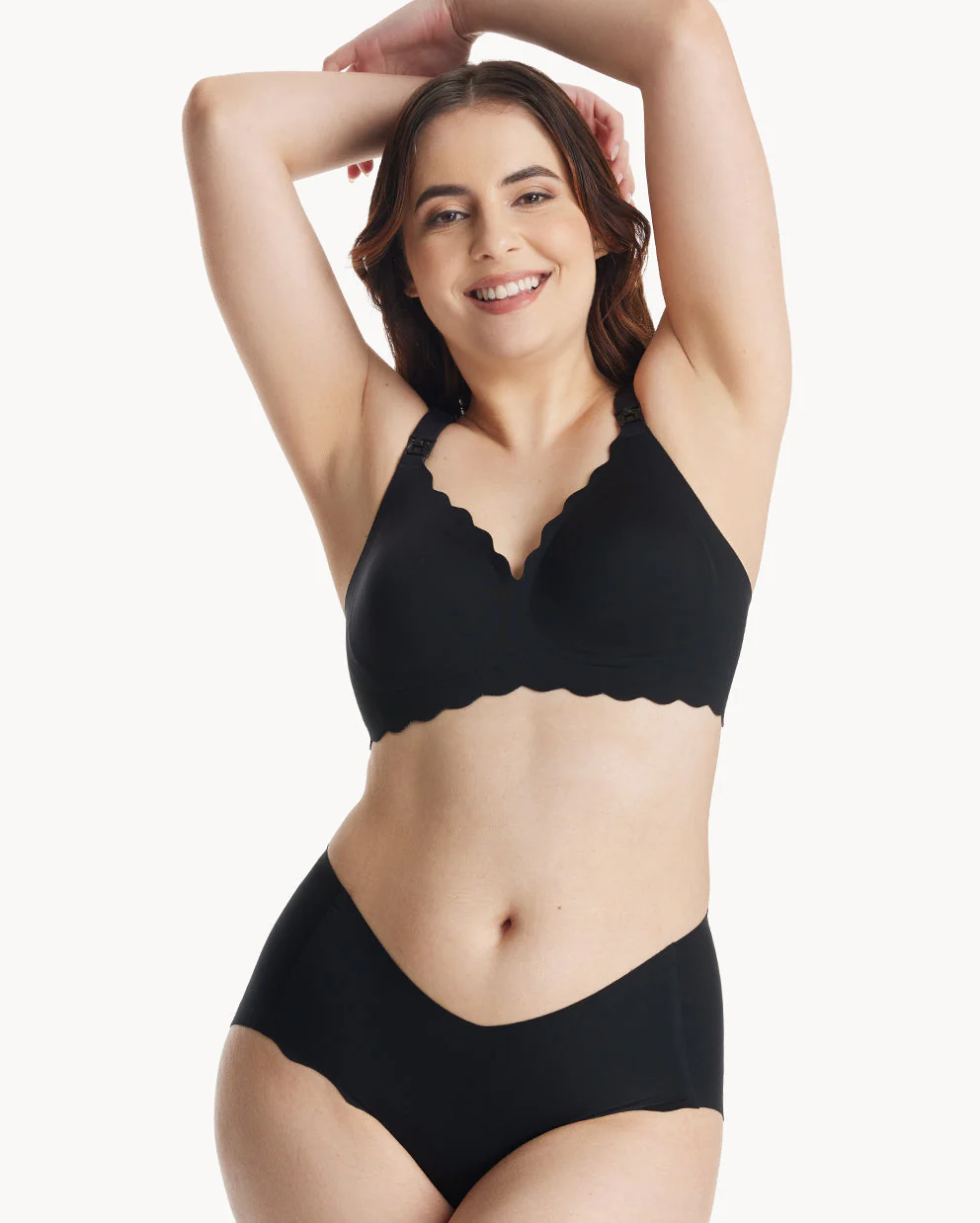 Jelly Strip - Seamless Floral Push up Nursing Bra (2 Pack) - Image 7