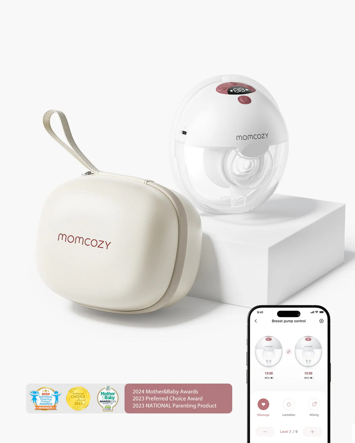 M5 Smart Wearable Breast Pump – Quilly Grey | UK - Image 14