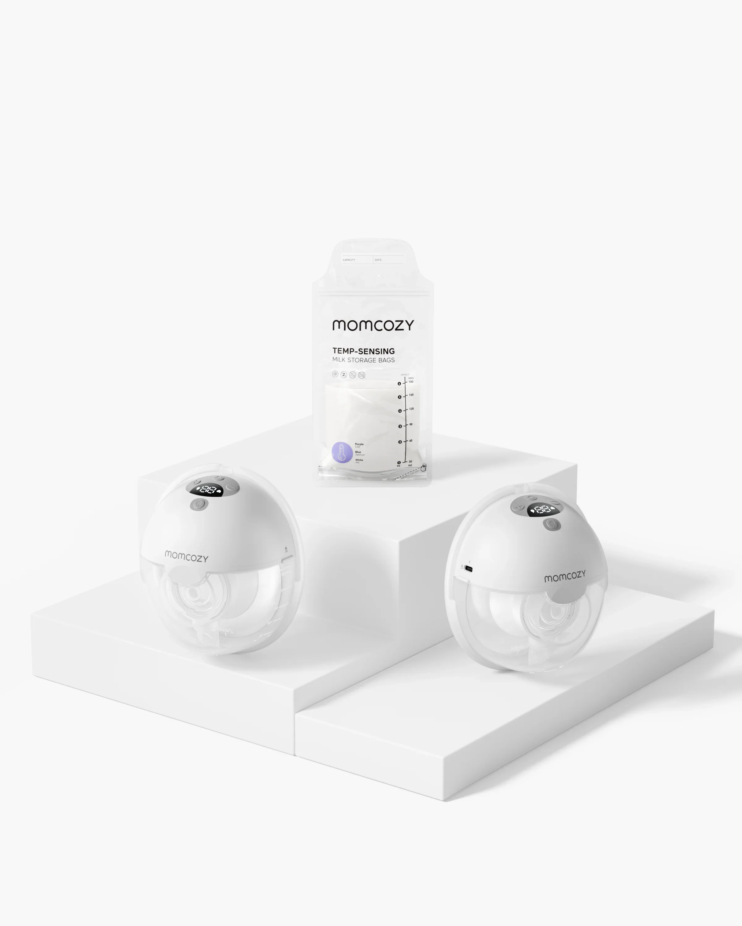 M5 Smart Wearable Breast Pump – Quilly Grey | UK - Image 16