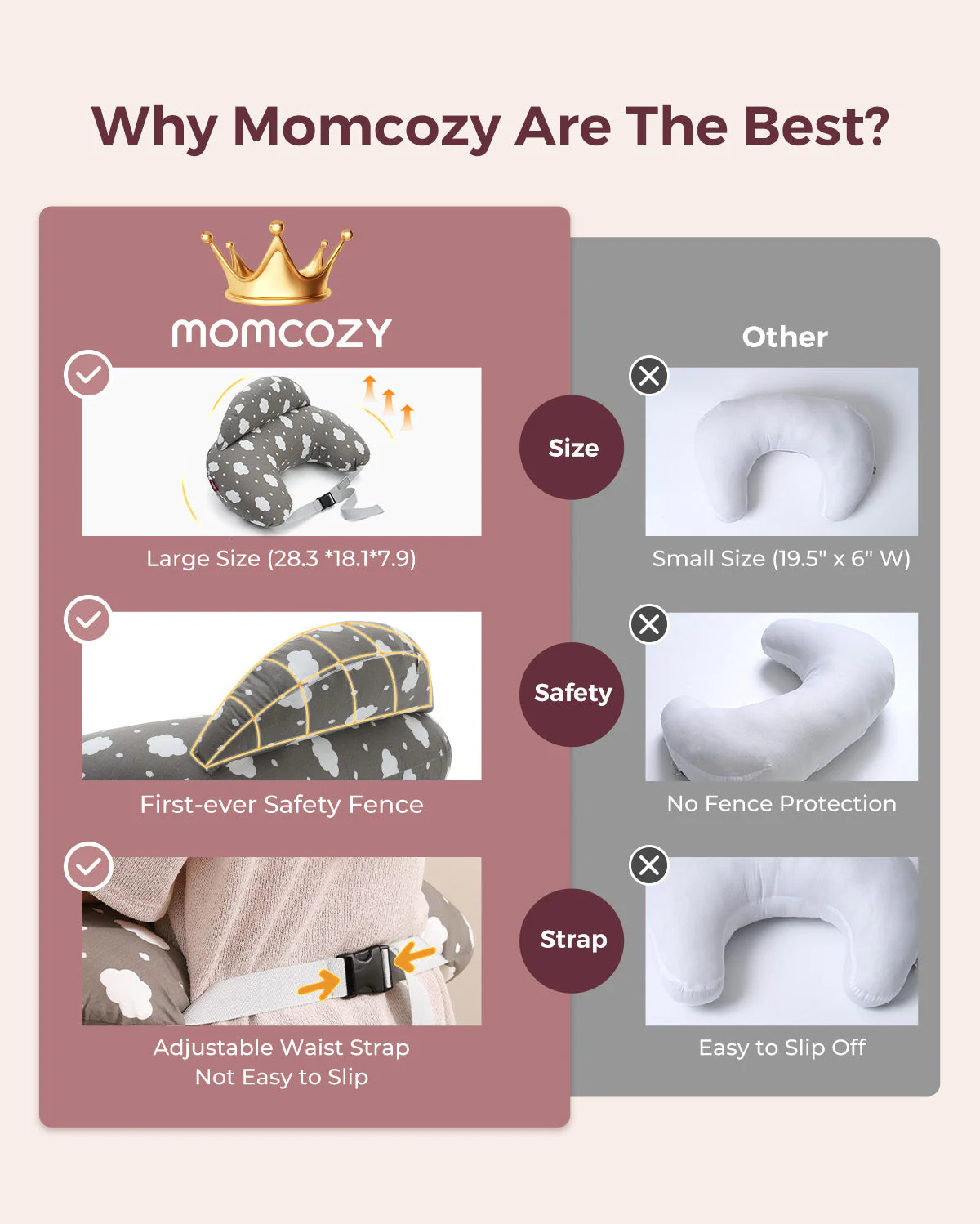 Multifunctional and Adjustable Nursing Pillow - Image 18