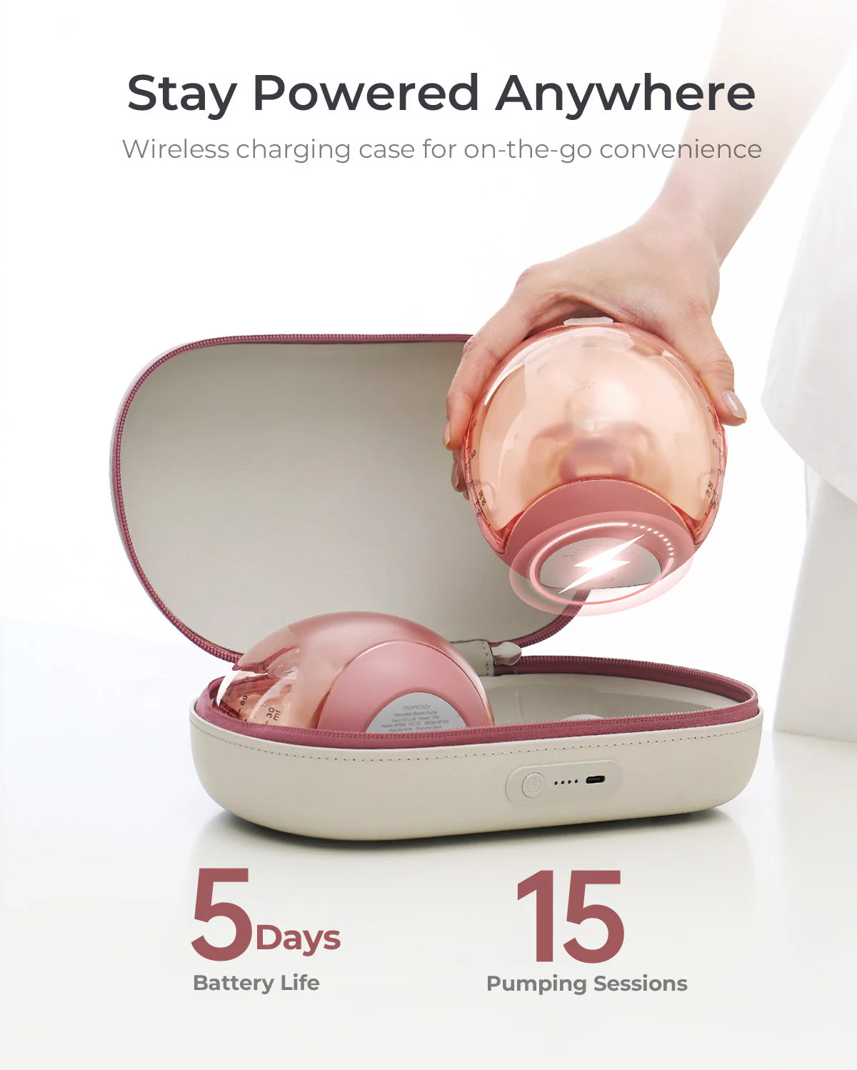 Momcozy Air 1 Ultra-slim Breast Pump - Image 16