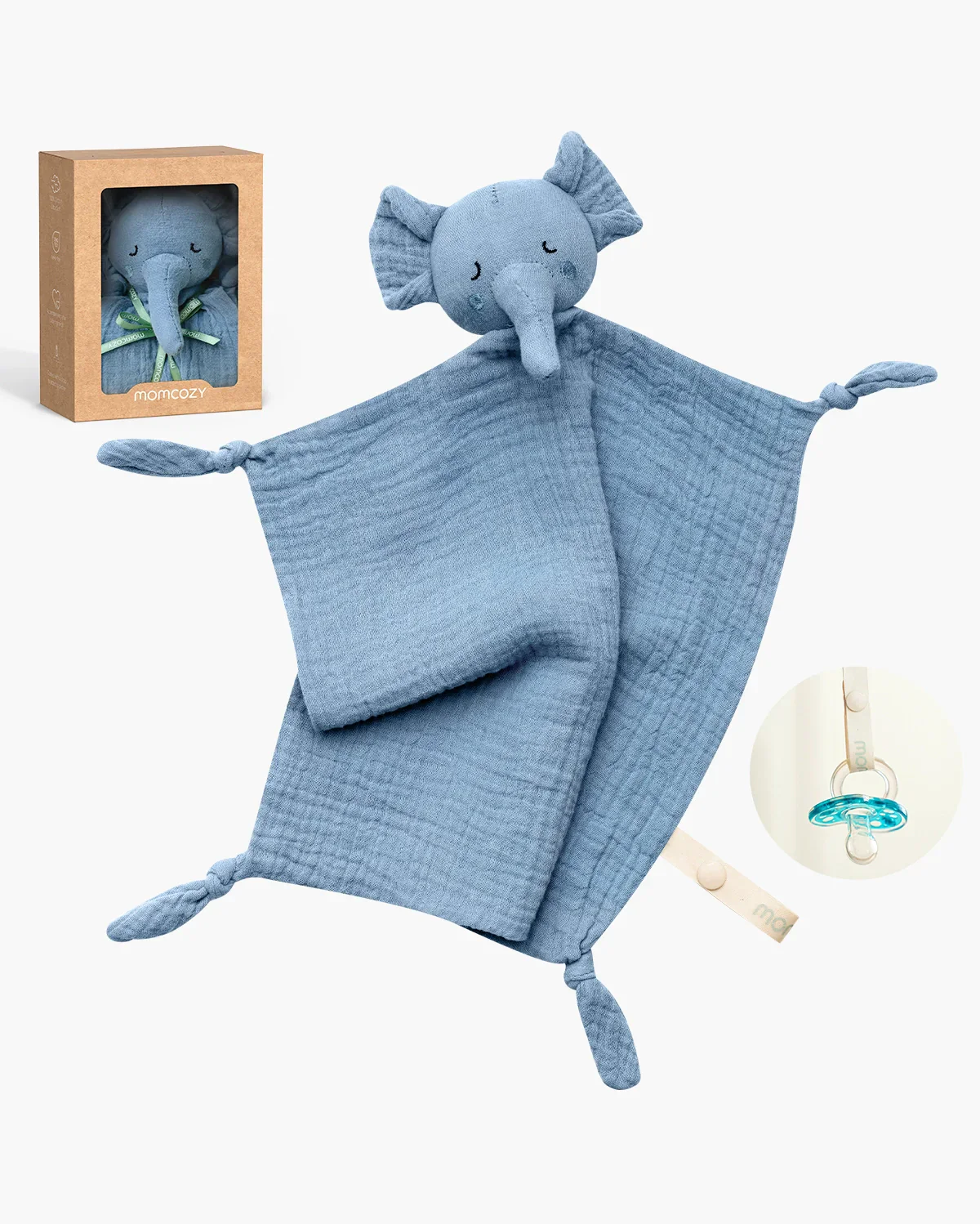 Momcozy Baby Security Blanket – Perfect Newborn Gift - Image 3