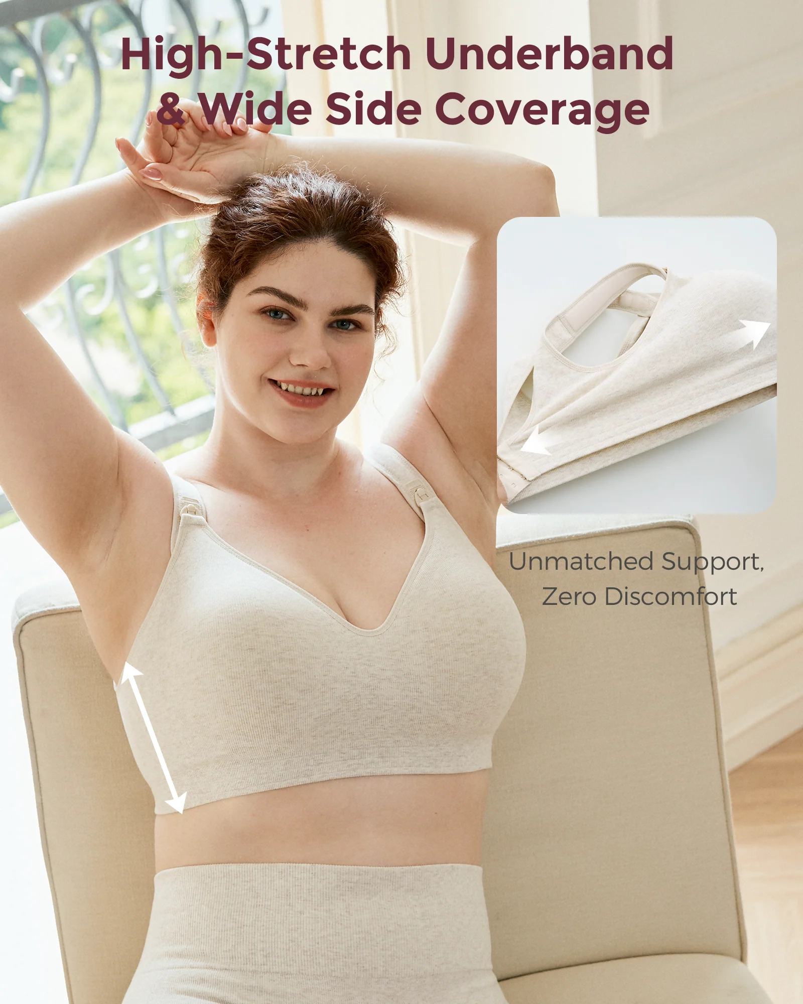 Momcozy Busty Cotton Nursing Bras - Image 11