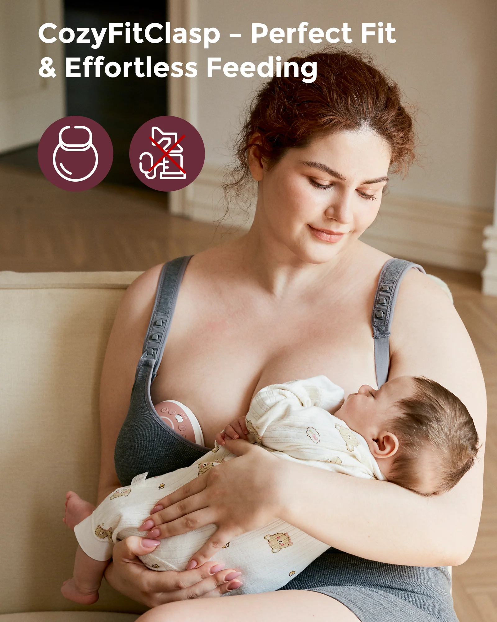 Momcozy Busty Cotton Nursing Bras - Image 5
