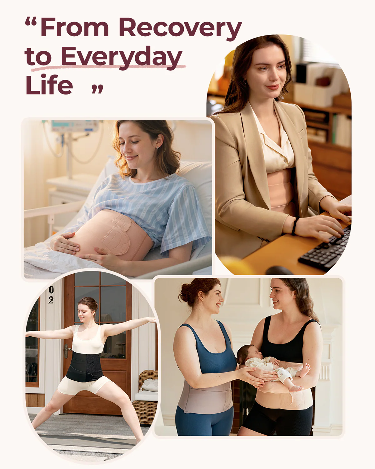 Momcozy Ergowrap™ Postpartum Belly Wrap - Postpartum Belly Band - Image 46