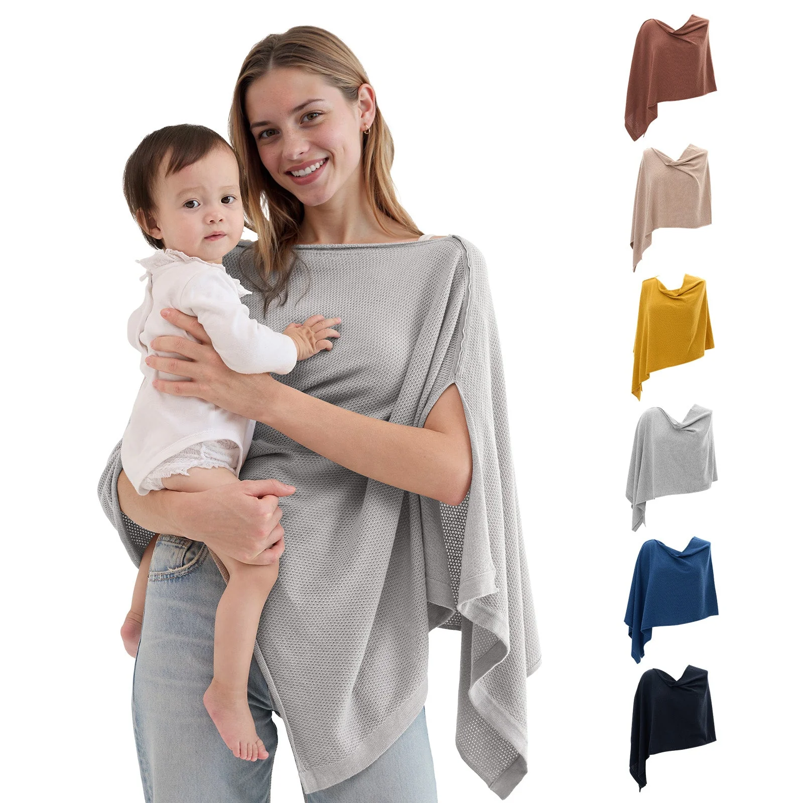 Momcozy Nursing Cover - Muti-Use Privacy Poncho - Image 15