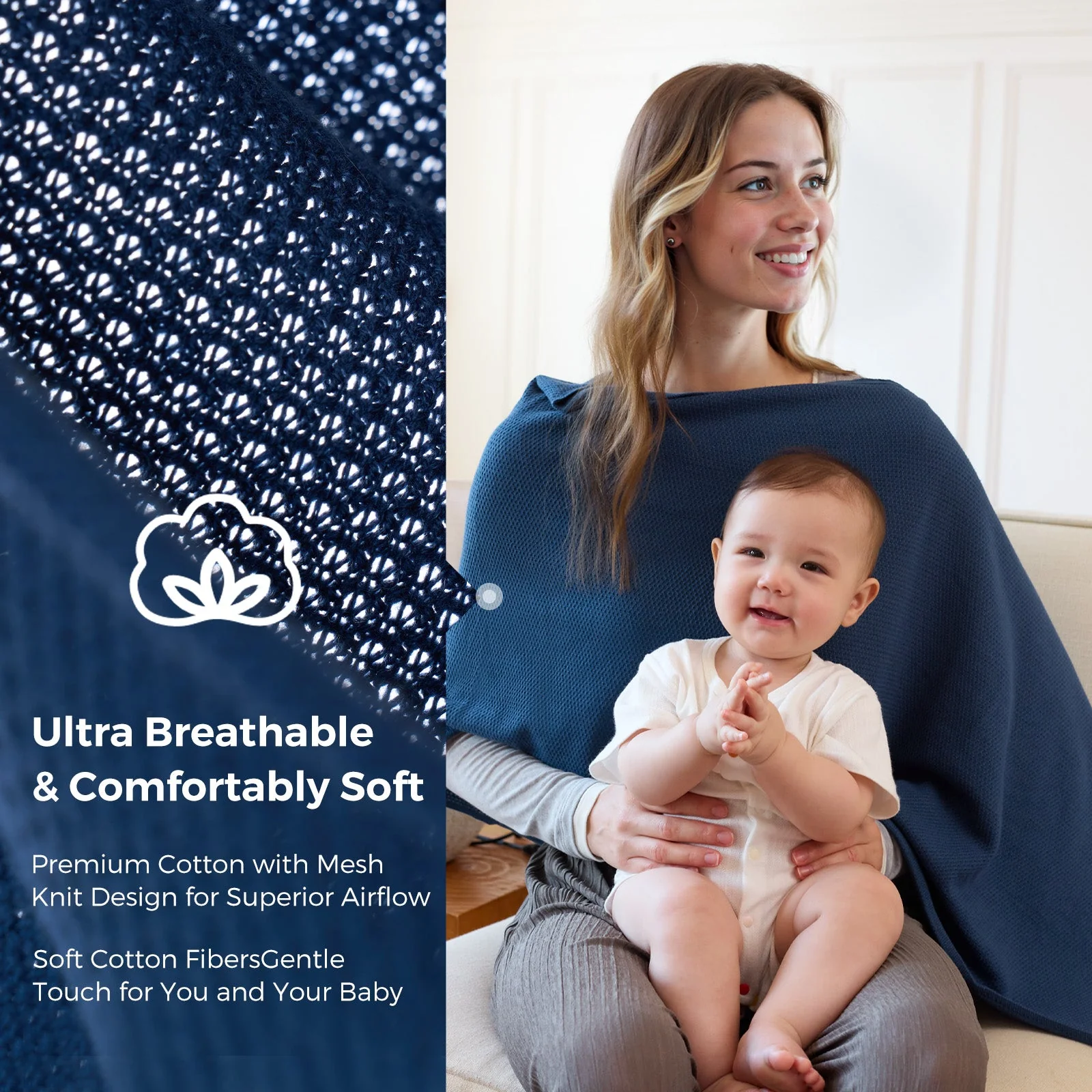 Momcozy Nursing Cover - Muti-Use Privacy Poncho - Image 32