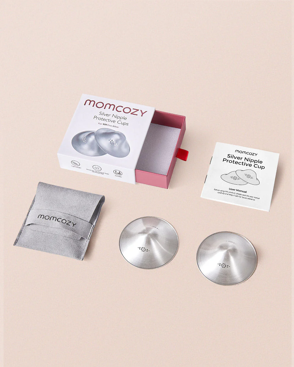 Momcozy Original 999 Silver Nipple Shields - Image 7