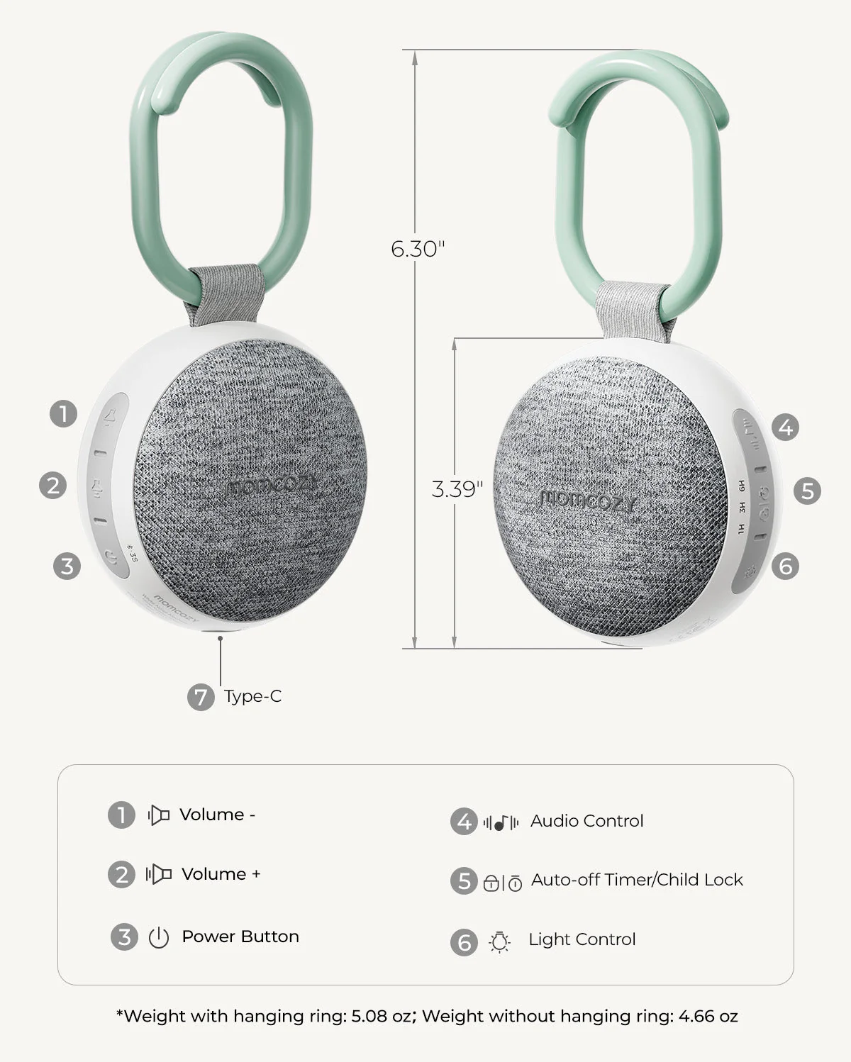 Momcozy Portable Sound Machine - Image 10
