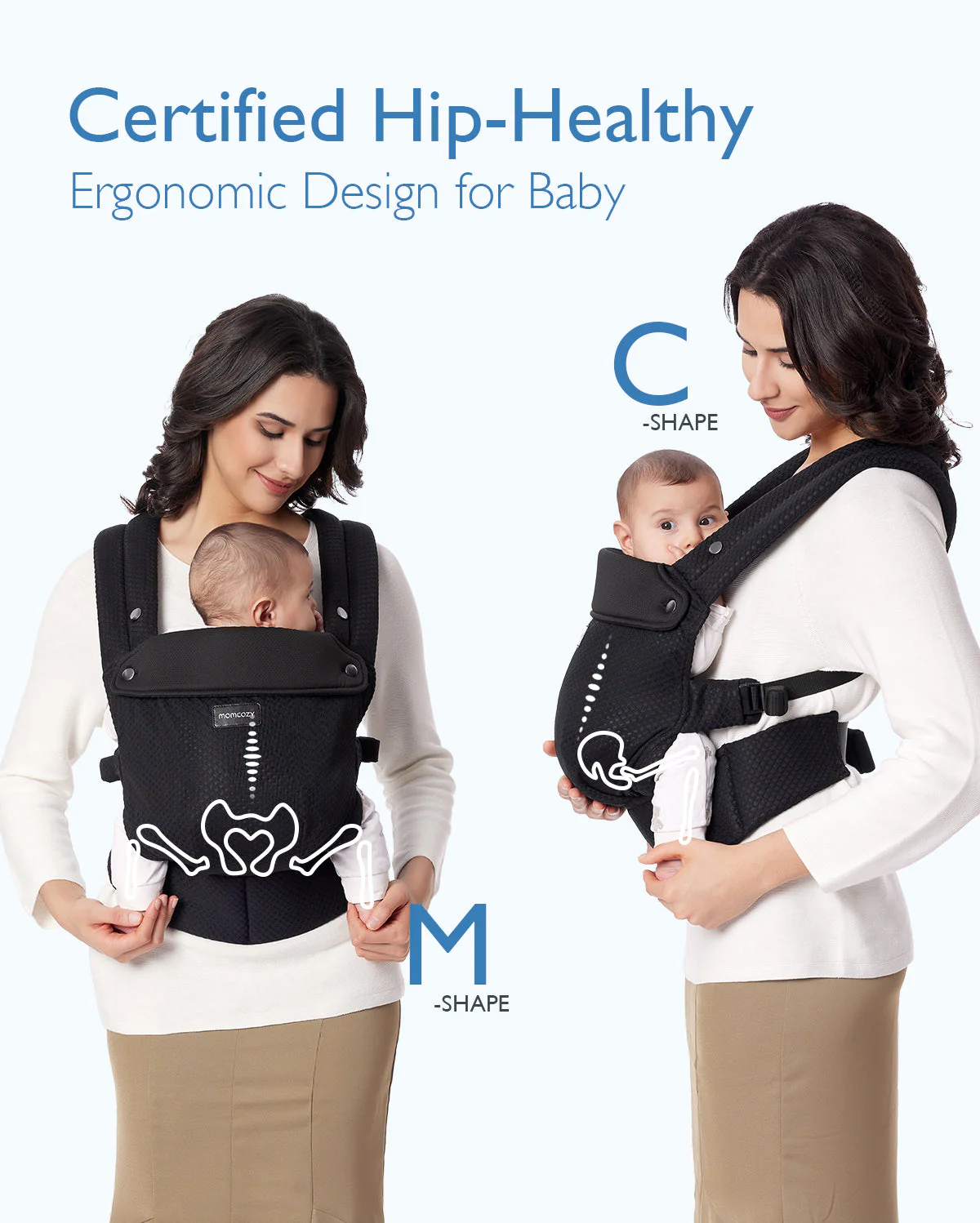Momcozy PureHug Air Mesh Baby Carrier - Image 22