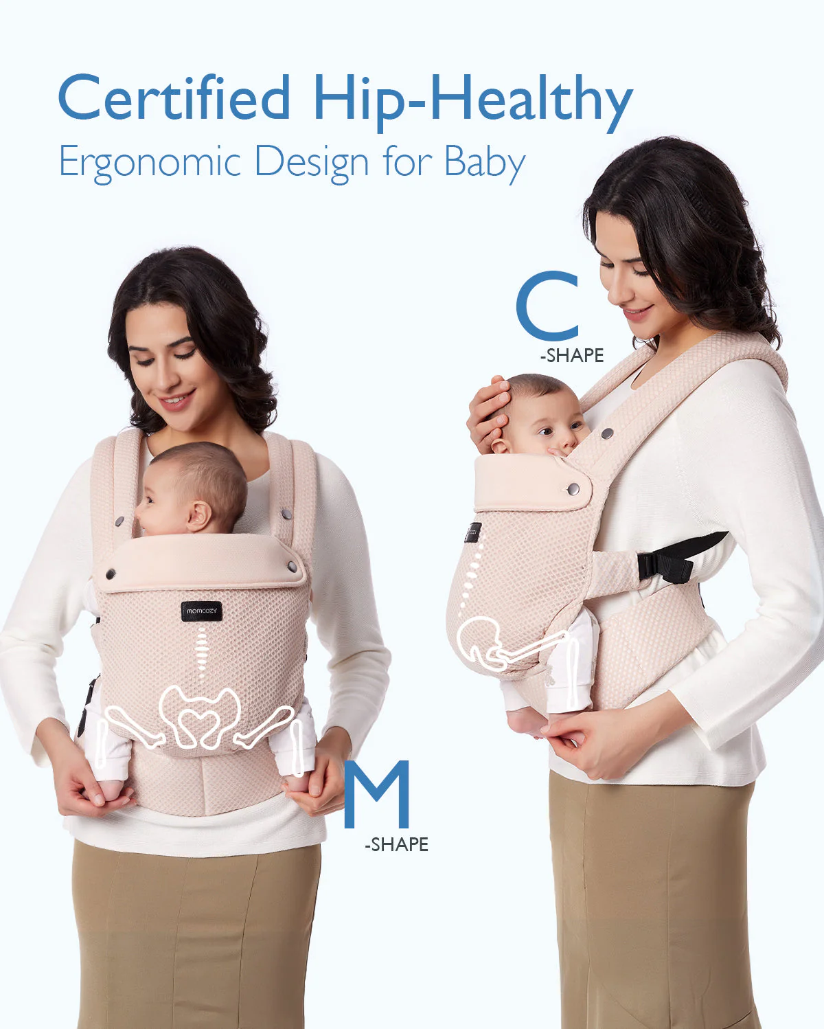 Momcozy PureHug Air Mesh Baby Carrier - Image 7