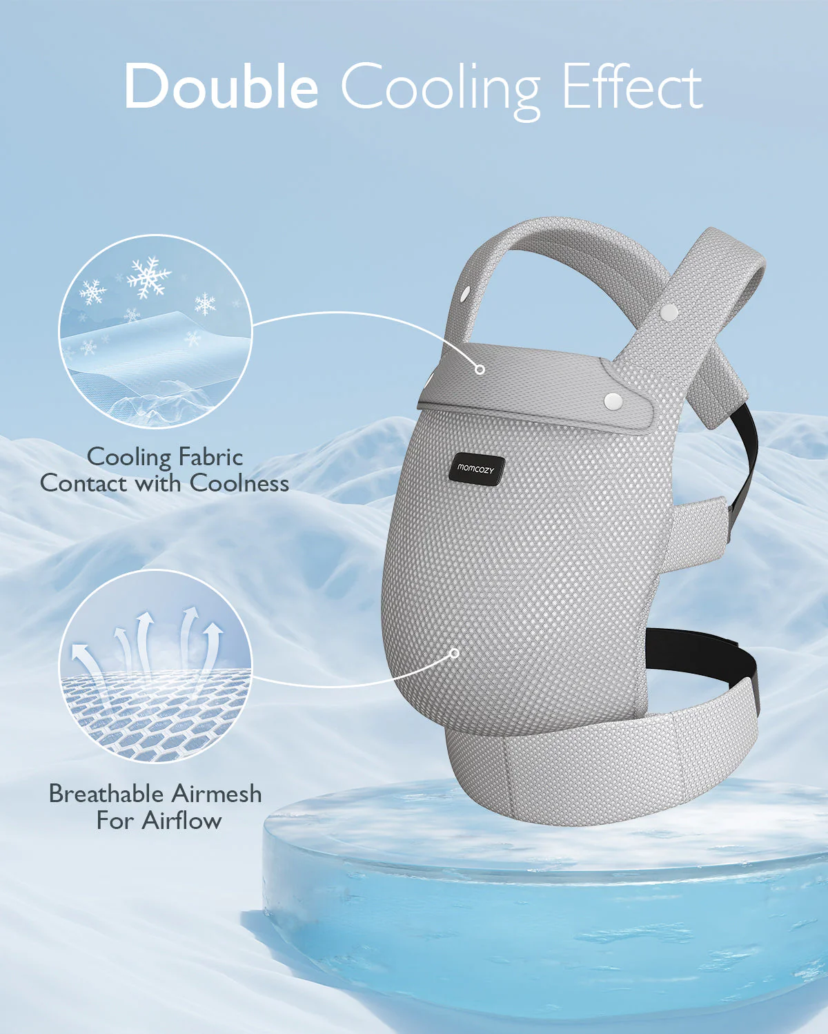 Momcozy PureHug Air Mesh Baby Carrier - Image 9