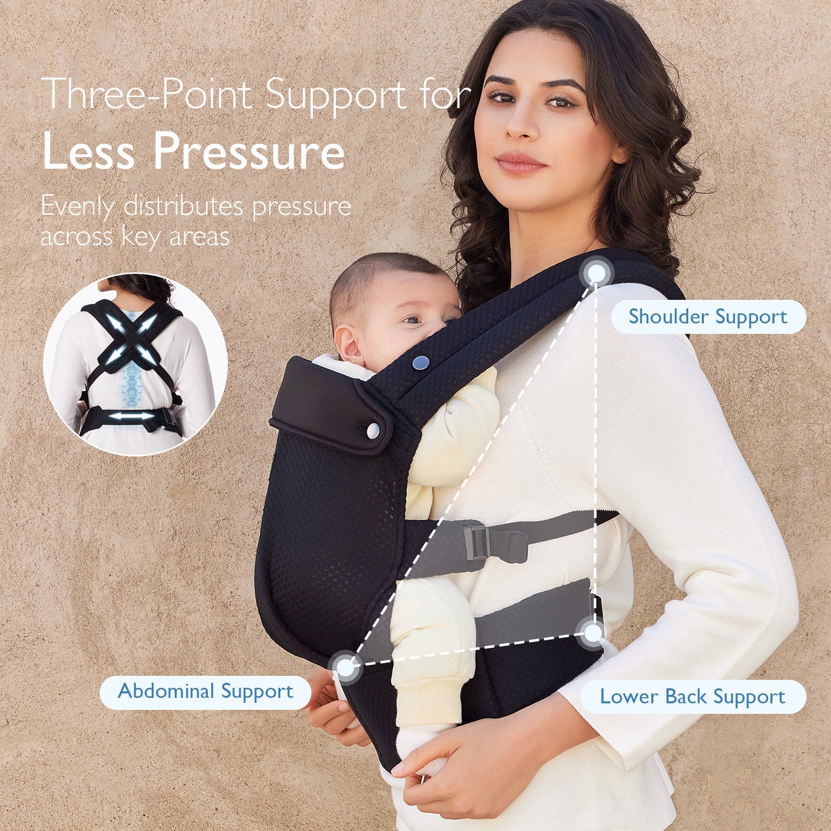 PureHug Baby Carrier - Ergonomic Cozy & Lightweight - Image 39