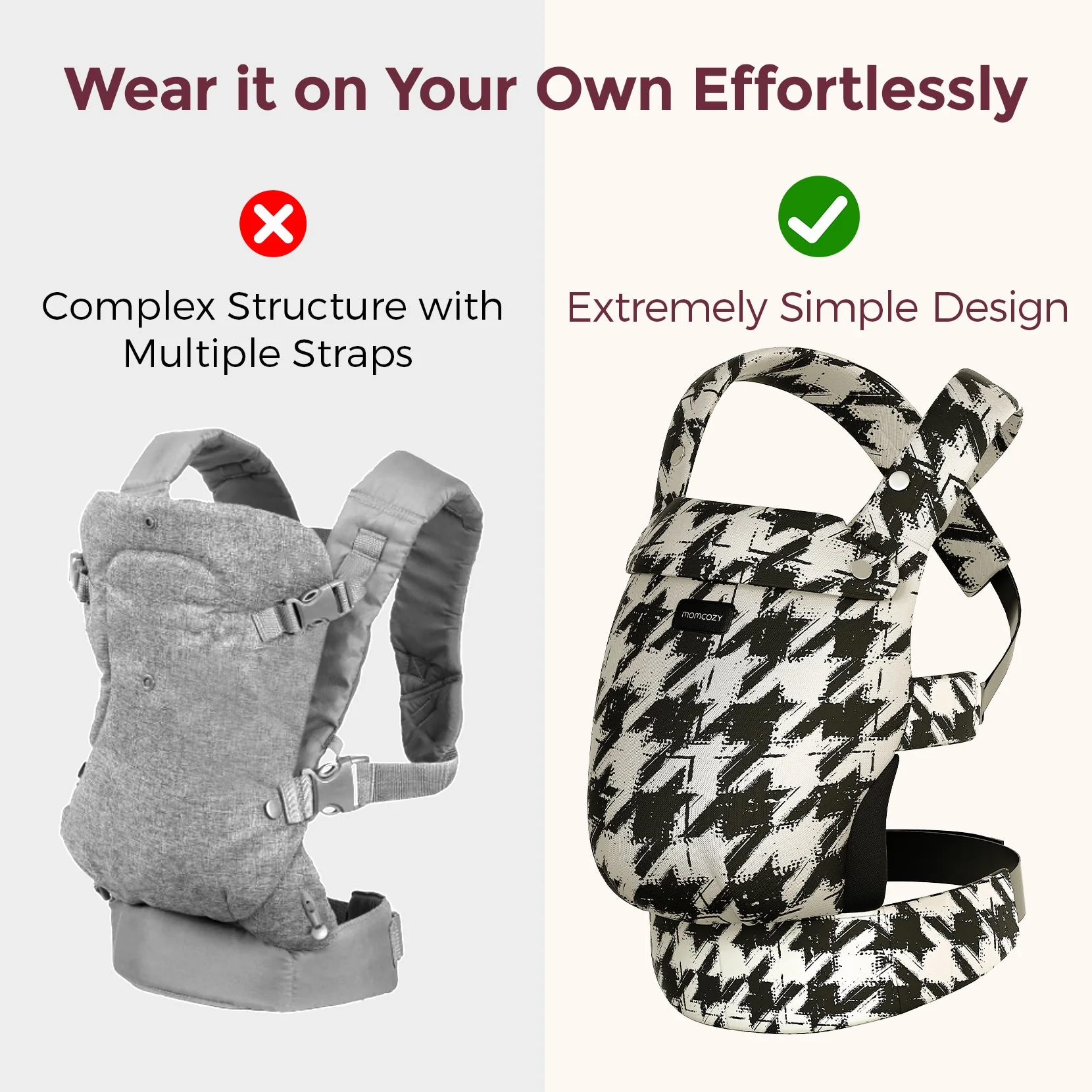 PureHug Baby Carrier - Ergonomic Cozy & Lightweight - Image 65