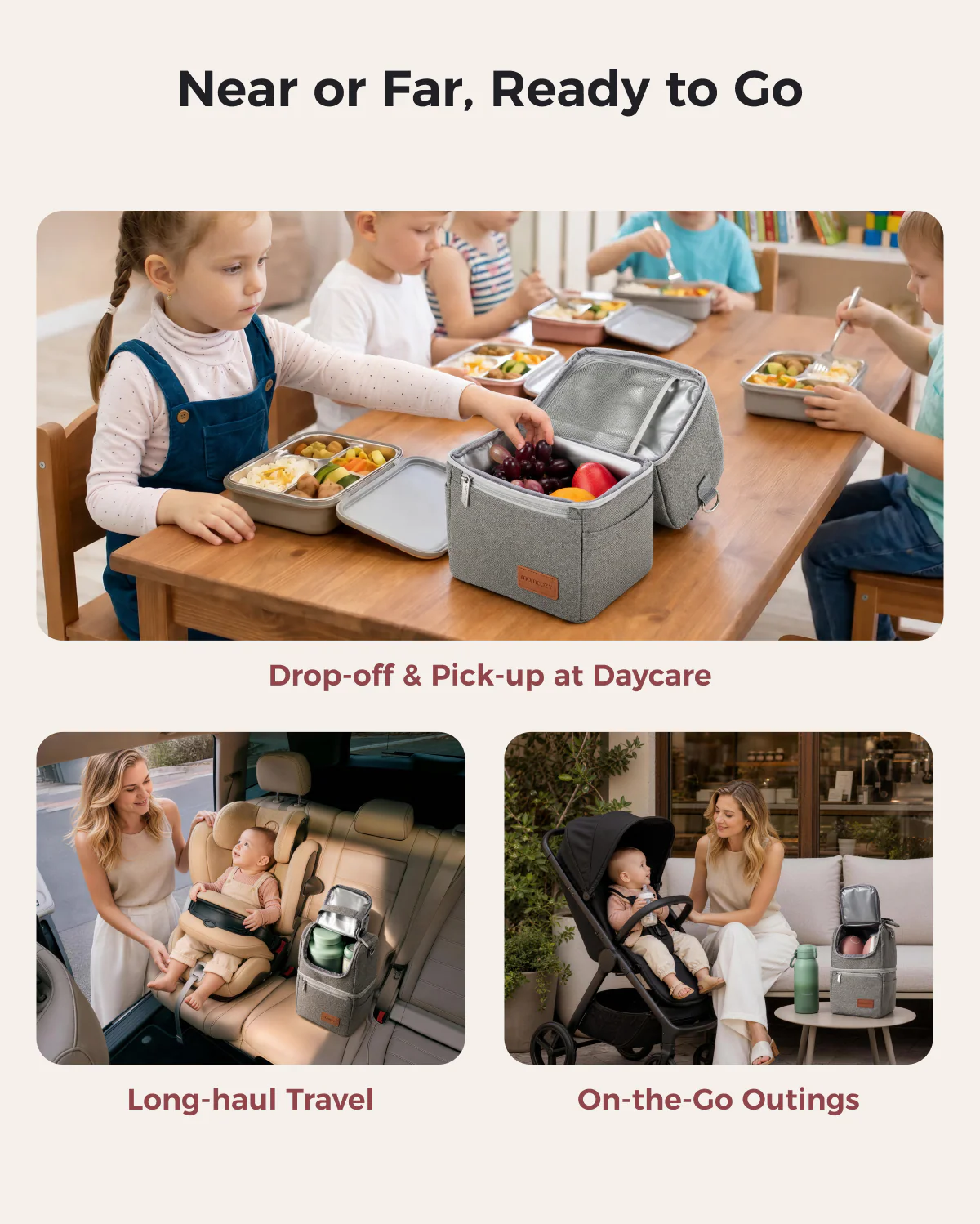 On-the-Go Bundle:Bottle Warmer and Bottle Cooler and Breastmilk Cooler Bag - Image 18