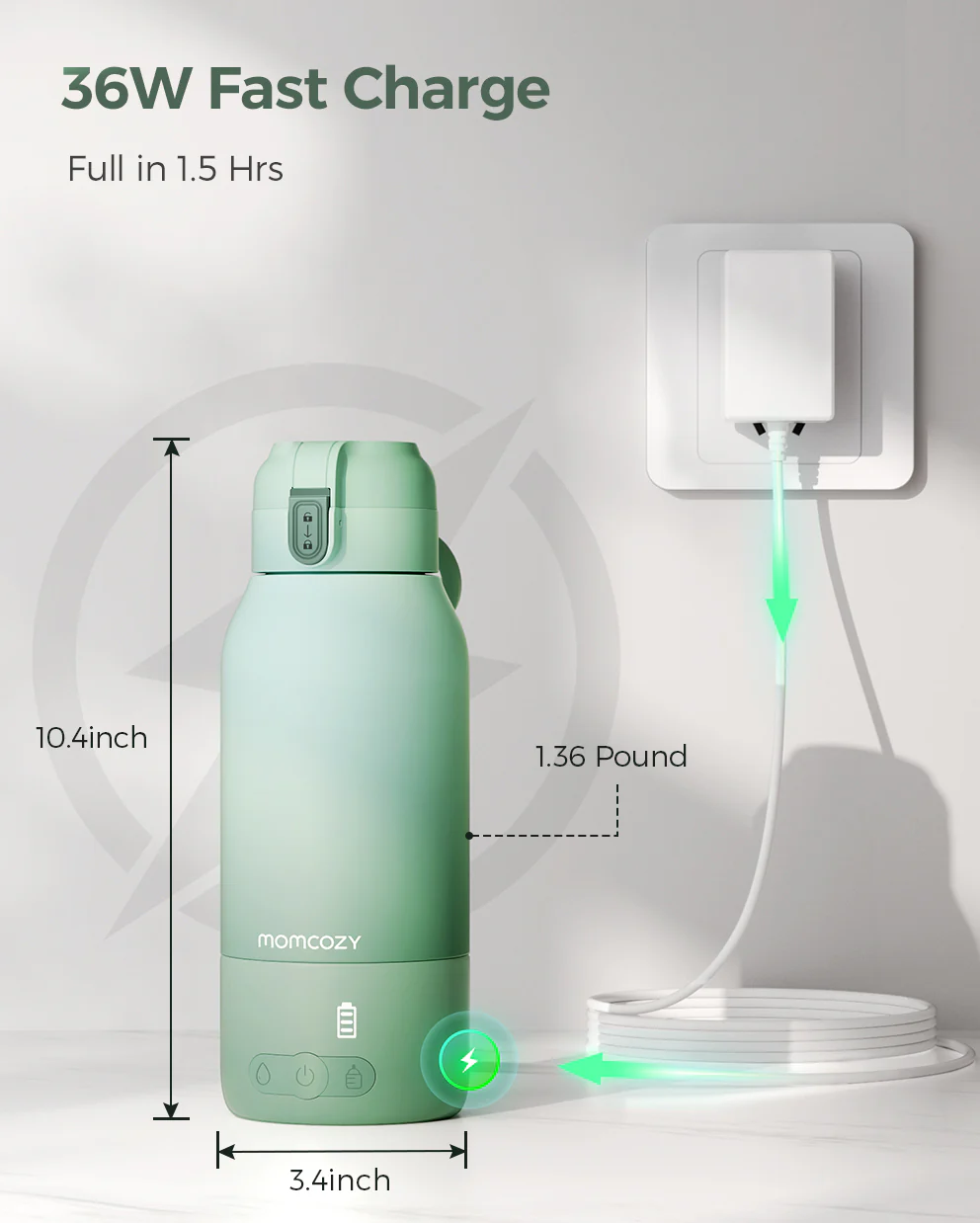 On the Go Bundle：PureHug Baby Carrier and Breastmilk Cooler Bag and Bottle Warmer -UK - Image 24