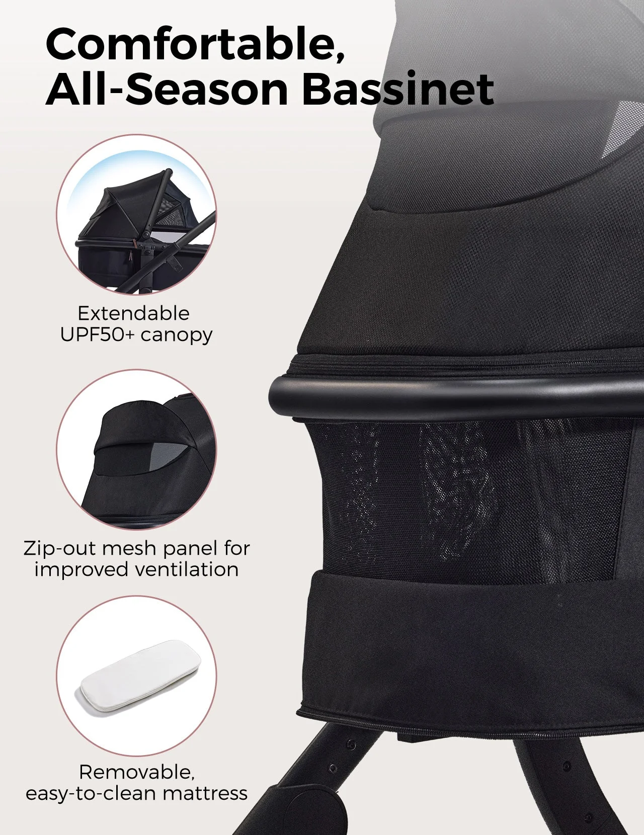 Outing Bundle: ChangeGo Baby Stroller and Handheld Cooling Fan - Image 3