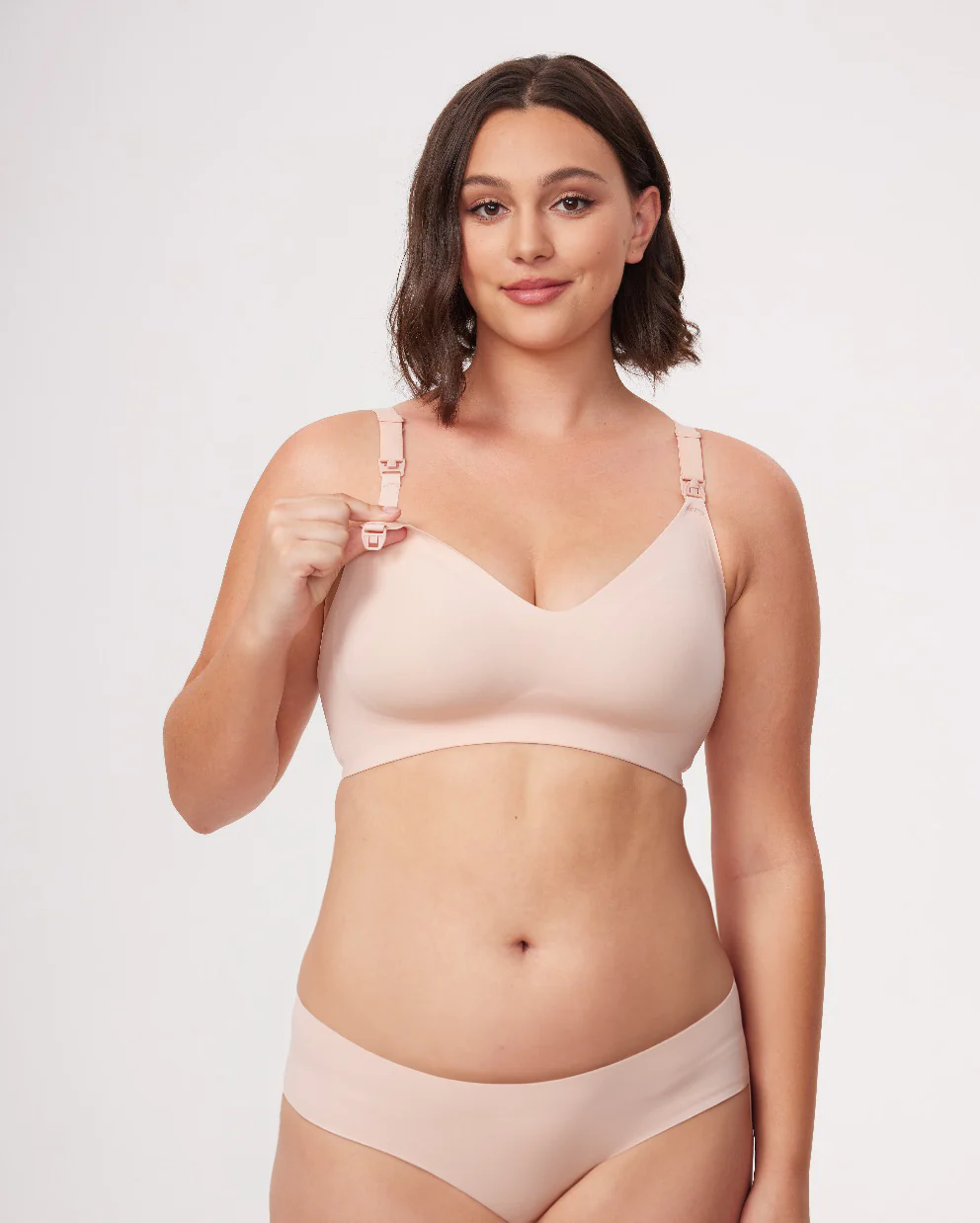Pregnancy Comfort Bundle: Ergonest Belly Band and Ultra Soft Seamless Nursing Bra YN21 - Image 8