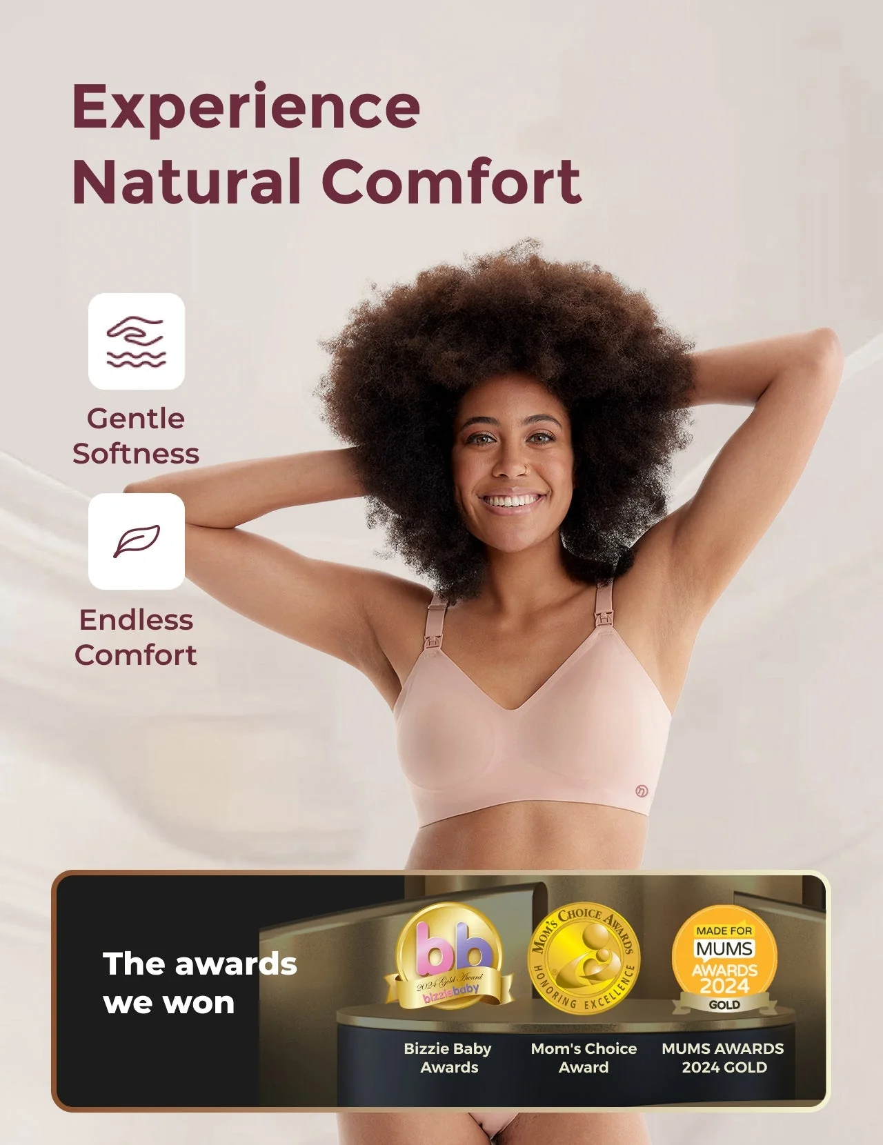 Special Gifting：Ultra Soft Seamless Nursing Bra YN21 - Image 66