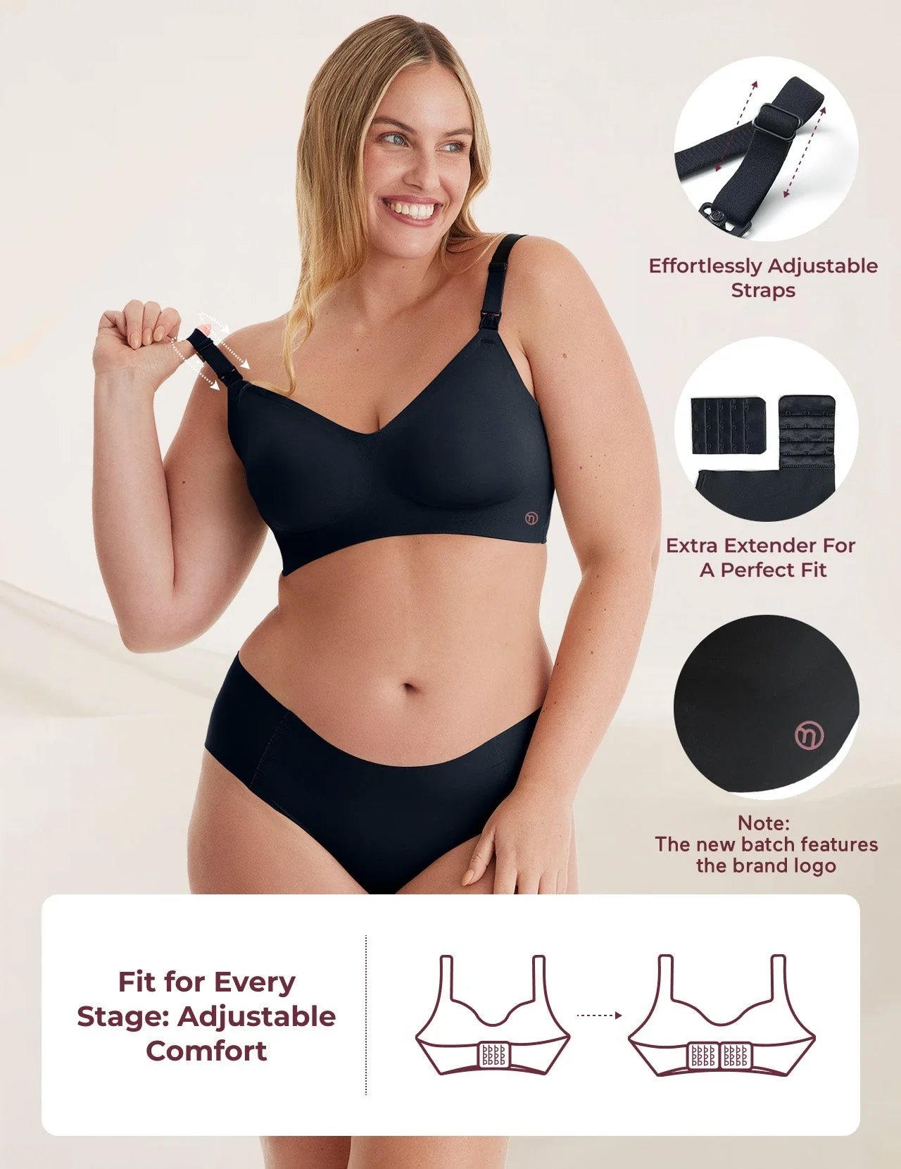 Special Gifting：Ultra Soft Seamless Nursing Bra YN21 - Image 68