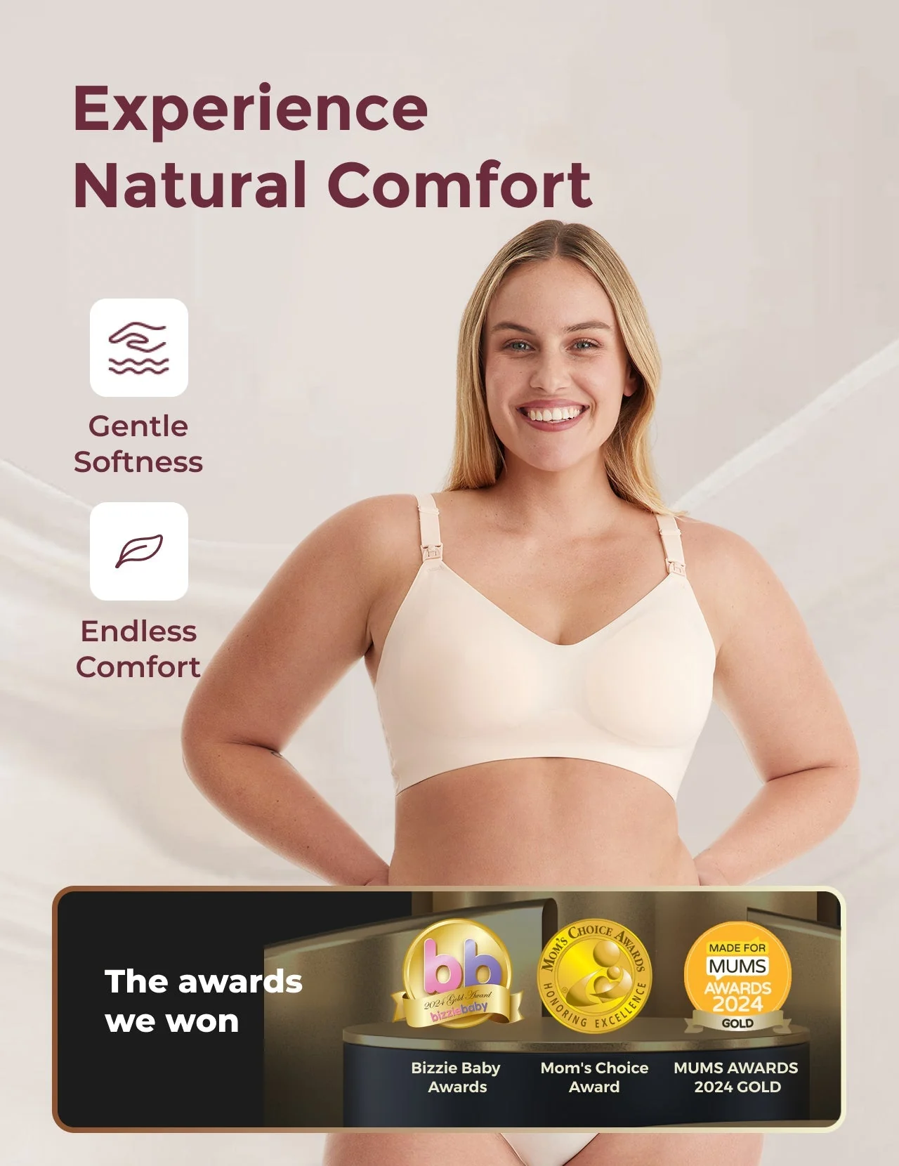 Special Gifting：Ultra Soft Seamless Nursing Bra YN21 - Image 82
