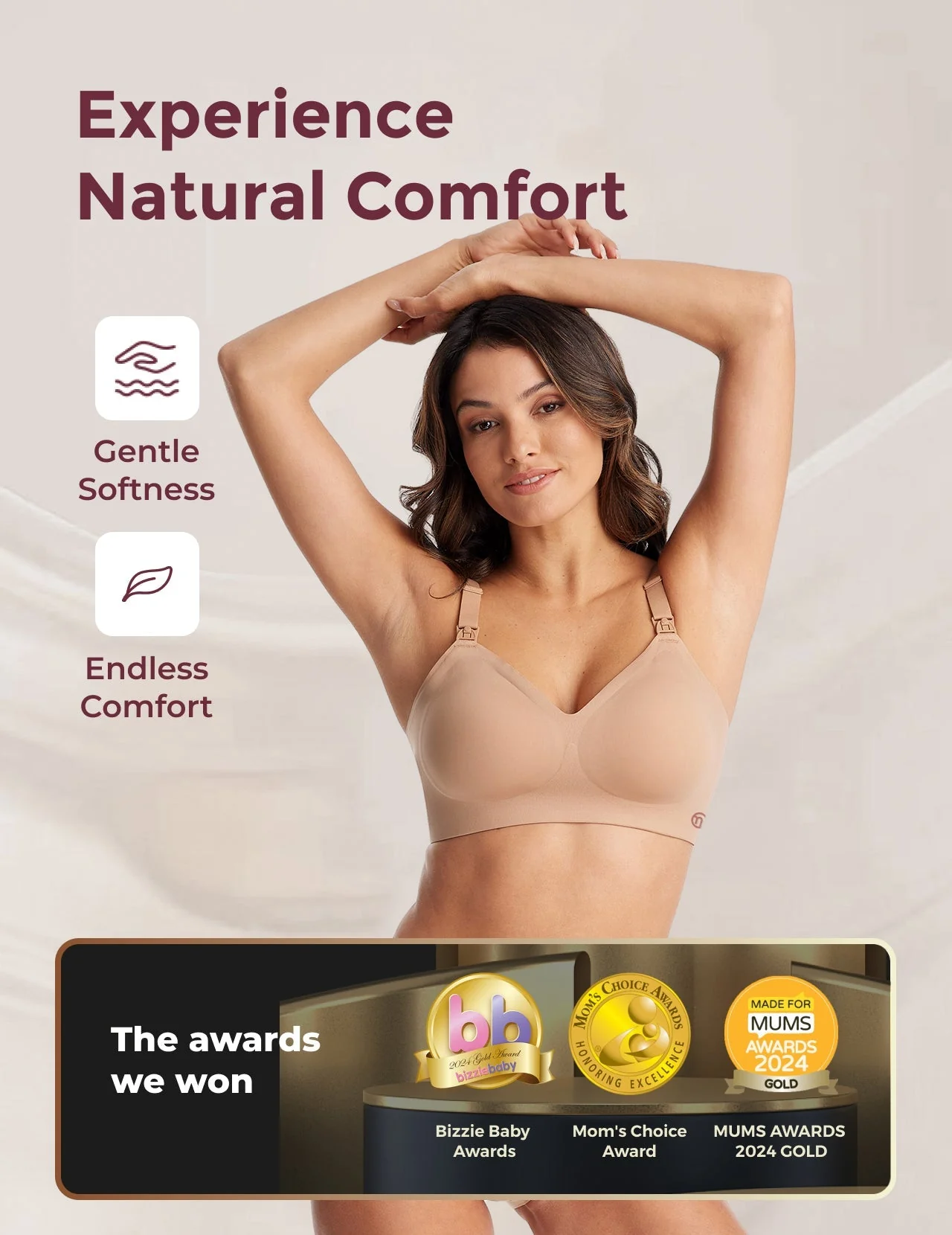 Special Gifting：Ultra Soft Seamless Nursing Bra YN21 - Image 91