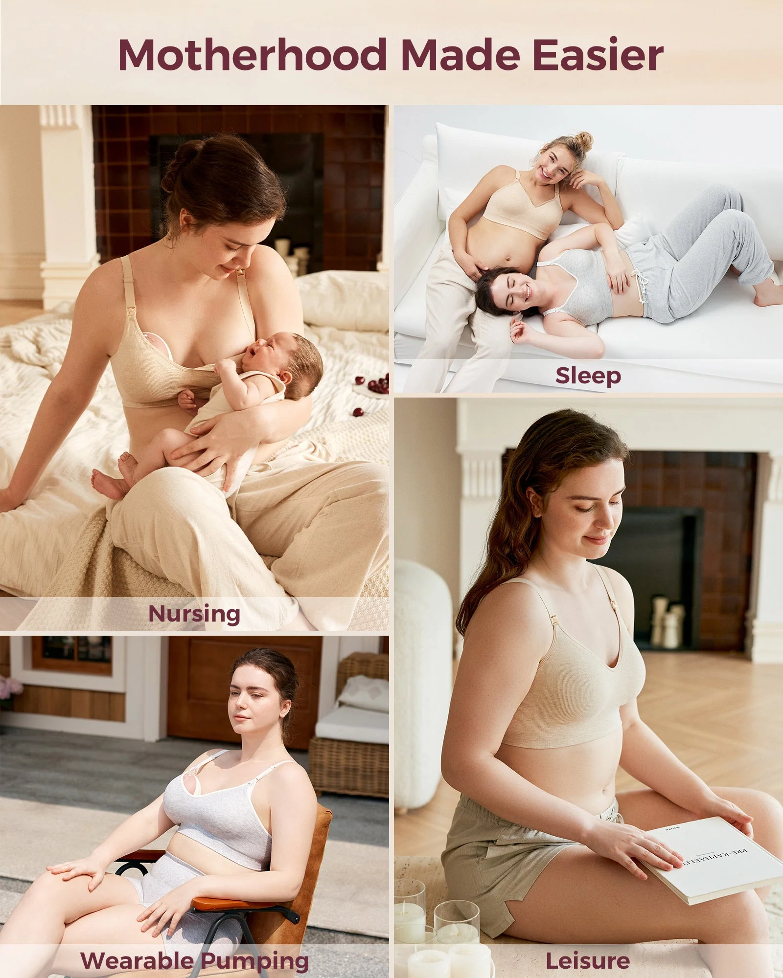 V1 Pro Bra Bundle: V1 Pro Breast Pump and US. Cotton Nursing Bra - Image 19